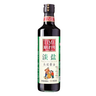 88VIP：海天 淡盐 头道酱油 480ml