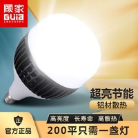 GuJia 顾家（电器） 顾家照明 家用LED超亮节能大功率灯泡E27螺口球泡灯照明灯具白光
