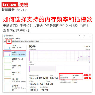 Lenovo 联想 16GB DDR5 5600笔记本内存条