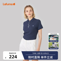 Lafuma 乐飞叶 时尚翻领POLO衫夏季快干女士短袖T恤LFTS1BS61Y