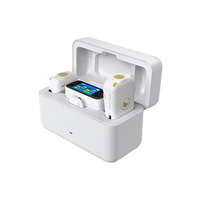 MeetSummer 听夏 X1 一拖二领夹麦克风 米白