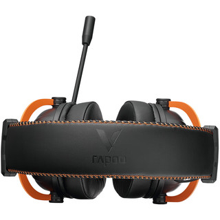 RAPOO 雷柏 VH350S 耳罩式头戴式有线游戏耳机 黑色