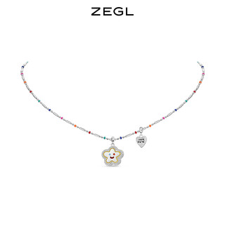 ZENGLIU 女士小彩串笑脸串珠项链 ZS31534