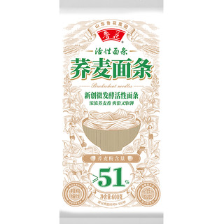 luhua 鲁花 六艺活性面条荞麦51%600g