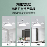 Yeelight 易来 隐形餐厅灯2023新款网红日式造型吊灯电扇灯具客厅风扇灯