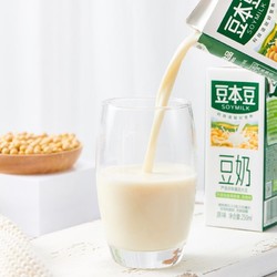 SOYMILK 豆本豆 豆奶原味250ml*20盒早餐奶植物蛋白代餐奶礼盒整箱家庭量贩