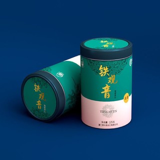 中茶海堤茶叶乌龙茶散装铁观音浓香型 铁观音125g