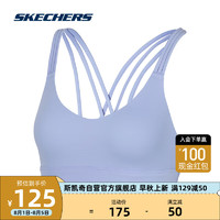 SKECHERS 斯凯奇 运动内衣防震防下垂瑜伽背心文胸 P222W057印象紫 L