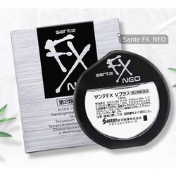 santen 参天 日本Santen/参天FX V+维他命眼药 银瓶12ml