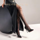 Limerence M 涞觅润丝 丝袜5D薄款T裆丝滑连裤袜设计师原创性感美腿袜 黑色 L码(建议身高:170~185cm)