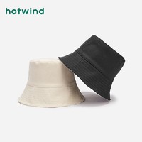 hotwind 热风 2021年夏季新款女士基础格纹盆帽P004W1218