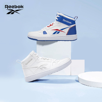 抖音超值购：Reebok 锐步 经典复古中帮运动篮球板鞋 G57705