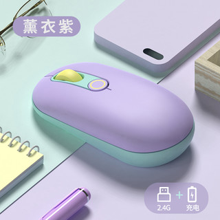 JINGUI 今贵 W3 2.4G无线鼠标 1600DPI 薰衣紫
