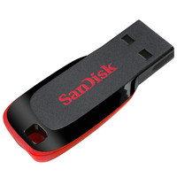 SanDisk 闪迪 酷系列 酷刃 CZ50 USB 2.0 U盘 黑色 16GB USB-A