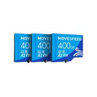 PLUS会员：MOVE SPEED 移速 YSTFT300 MicroSD存储卡 400GB（V30、U3、A2）
