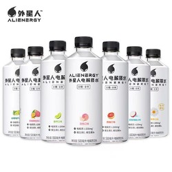 ALIENWARE 外星人 电解质水白桃荔枝海盐 500ml x 5瓶