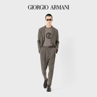 GIORGIO ARMANI 乔治·阿玛尼 男士西服 3SGGG0ZTT04JW 棕色/卡其色 48