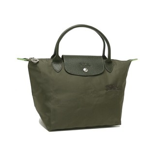 LONGCHAMP 珑骧刺绣小号S大容量单肩手提饺子包LE PL 蓝色 33.5cm-23cm×22cm×13.5cm