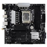 BIOSTAR 映泰 B760MX2-E PRO D4 MATX台式机主板（LGA1700）