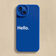 Apple 苹果 直降99元） iPhone6-14系列 Hello手机壳