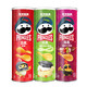  Pringles 品客 薯片110g*3 分享装（原味+洋葱味+烧烤味）休闲零食膨化食品　