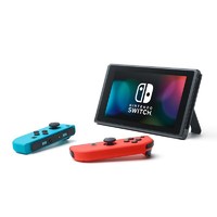 PLUS会员：Nintendo 任天堂 港版 Switch游戏主机 续航增强版