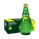  perrier 巴黎水 法国Perrier巴黎水柠檬味含气矿泉水气泡水饮料330ML*24　