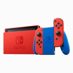 Nintendo 任天堂 Switch NS日版掌上游戏机马里奥限定版长续航版便携体感