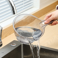 CANGQIANG 苍强 水勺厨房舀水瓢家用长柄塑料大号创意加深厚水舀子水漂洗头水勺子