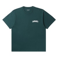 补贴购：carhartt WIP 男士logo印花短袖 CHXTES238991KGRD