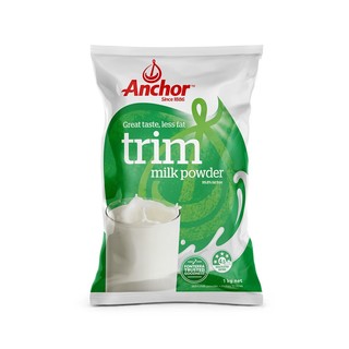 Anchor 安佳 新西兰进口安佳成人奶粉高钙脱脂奶袋装1KG*3