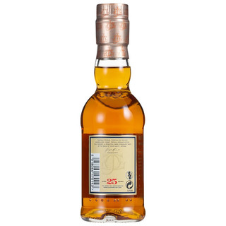 格兰花格（Glenfarclas）原装进口洋酒 格兰花格苏格兰单一麦芽威士忌 25年酒伴200ml