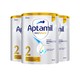 Aptamil 爱他美 白金澳洲版婴儿配方奶粉 2段(6-12月) 900g*3罐