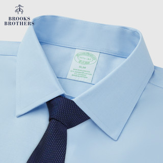 Brooks Brothers 布克兄弟 男士长袖衬衫 BB10019981799 蓝色 15/33