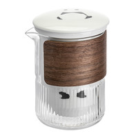 MDZF SWEETHOME 摩登主妇 摩陀陀陶瓷盖快客杯 4件