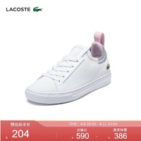 LACOSTE 拉科斯特 法国鳄鱼童鞋春夏休闲舒适透气休闲小白鞋|43CUC0001