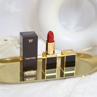 TOM FORD 正品TOM FORD黑管口红哑光 TF16斯嘉丽红 口红 七夕情人节生日礼物 送女友