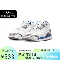 耐克（NIKE）胜道潮流 JORDAN 3 RETRO BT 运动休闲高帮篮球鞋青少年 DM0968-148 26