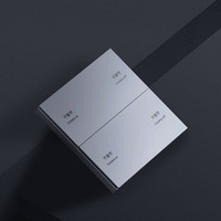 零洞窗帘开关智能开关面板|远程控制|Zigbee3.0|智能家居联动场景联动 双路