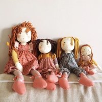 Moulin Roty 法国moulinroty茉兰若缇张新成同款花朵女孩公仔送礼