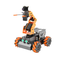 幻尔 树莓派视觉机械臂 搬运麦克纳姆轮智能小车python编程机器人 MasterPi整套配置（含树莓派4B/4G）