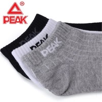 抖音超值购：PEAK 匹克 袜子专业运动短袜透气低帮运动舒适吸汗船袜中筒篮球跑步袜子