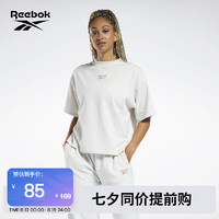 Reebok 锐步 官方2022夏季女子TEE经典运动休闲百搭短袖T恤H49268