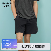 Reebok 锐步 官方2023夏季新款男子SHORT梭织运动休闲短裤23RCS605M