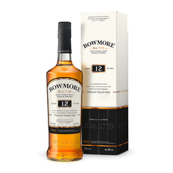 BOWMORE 12年 单一麦芽 苏格兰威士忌 700ml 礼盒装