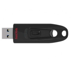 SanDisk 闪迪 至尊高速系列 CZ48 USB 3.0 闪存U盘 黑色 64GB USB