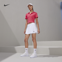 NIKE 耐克 官方DRI-FIT女子速干网球短裙环保针织休闲拼接DH9553