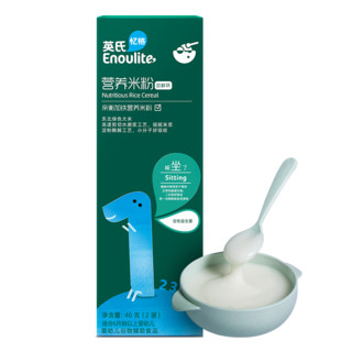 Enoulite 英氏 营养米粉 国产版 1阶 40g