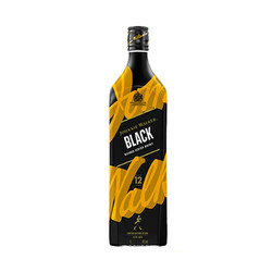 JOHNNIE WALKER 尊尼获加 黑牌 涂鸦瓶 调和型 苏格兰威士忌 1000ml 单瓶装