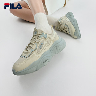 FILA 斐乐 官方MARS 1S+女鞋复古运动鞋火星鞋